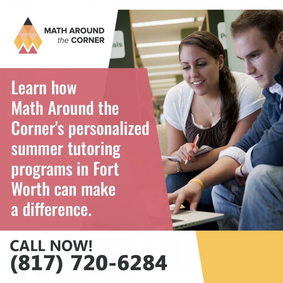 Students working with a tutor during a personalized math tutoring session